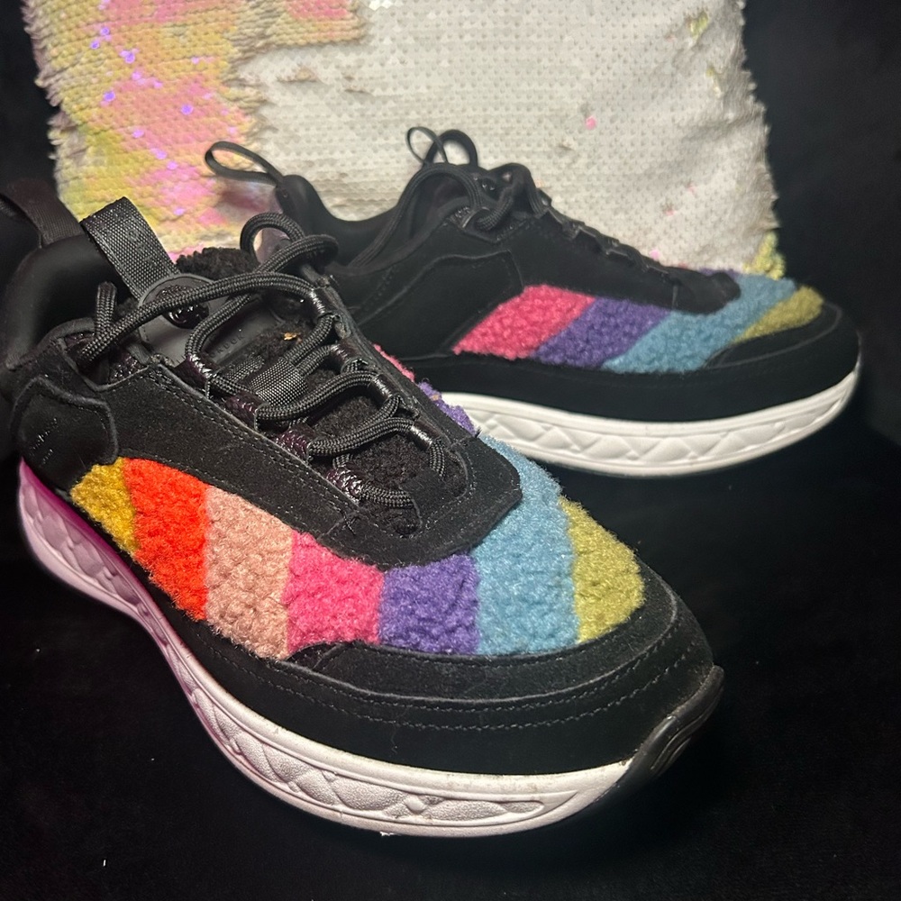Colorful Patchwork Sneakers